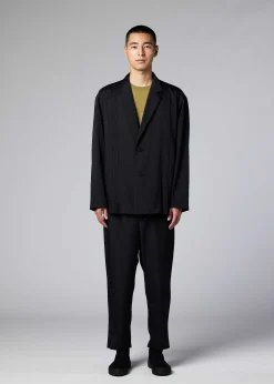 ISSEY MIYAKE Pants|Air Pleats Black