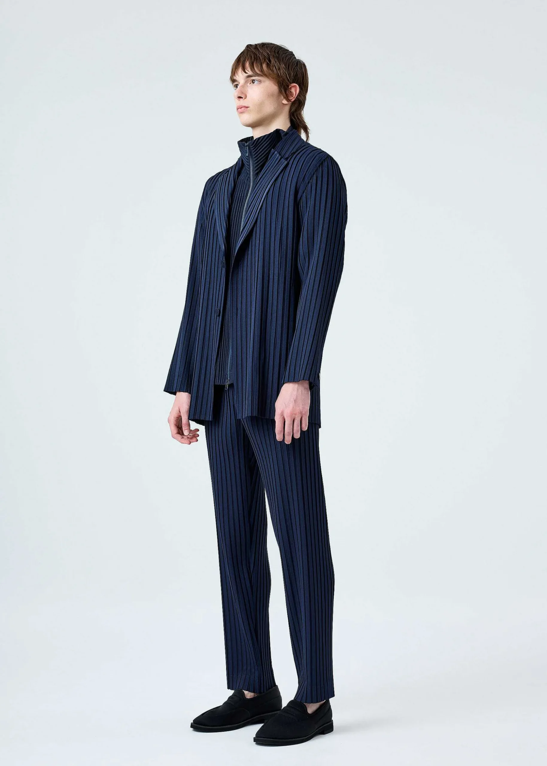 ISSEY MIYAKE Jackets & Blazers|Box Pleats Ensemble