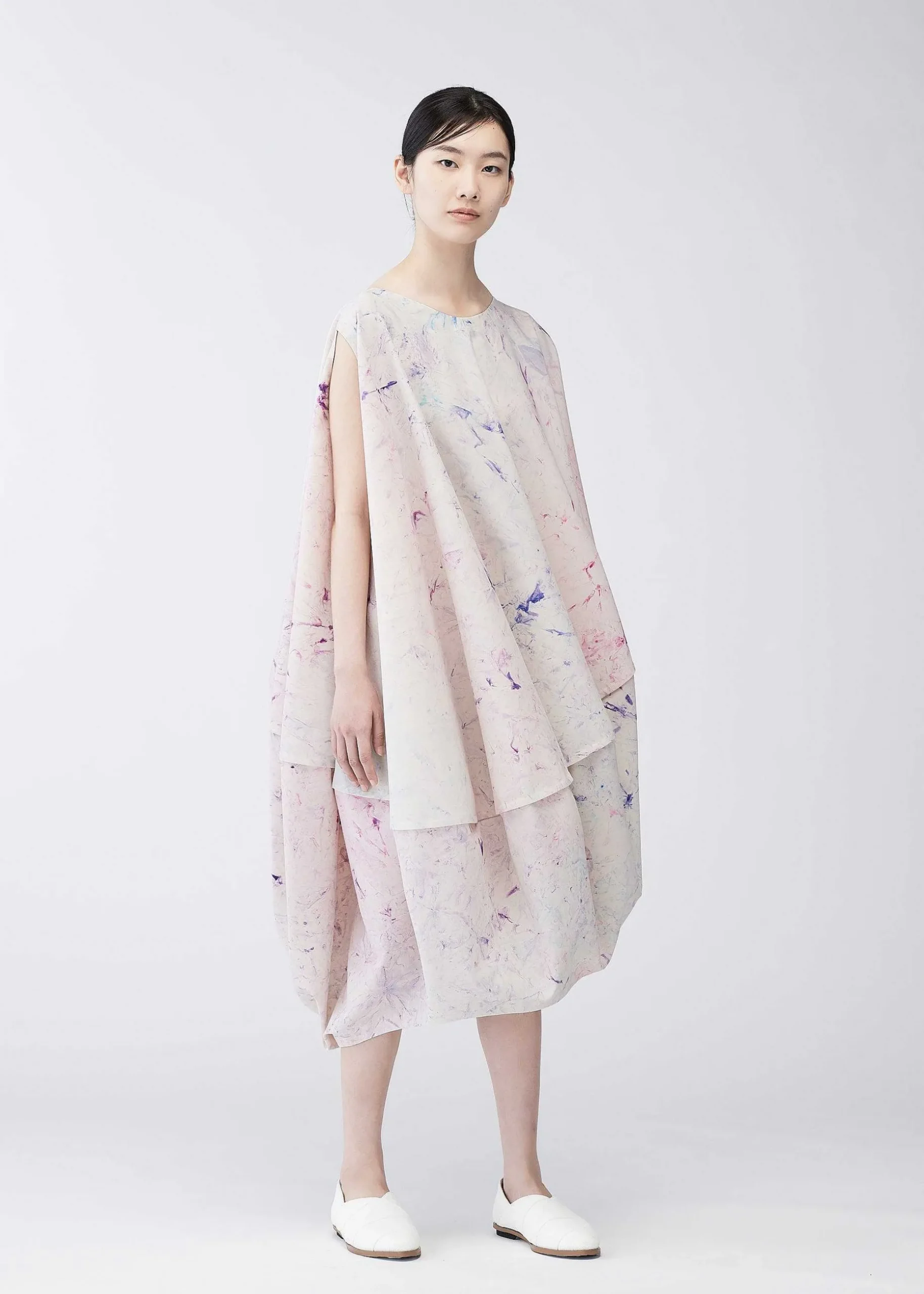 ISSEY MIYAKE Dress|Bubble Dye