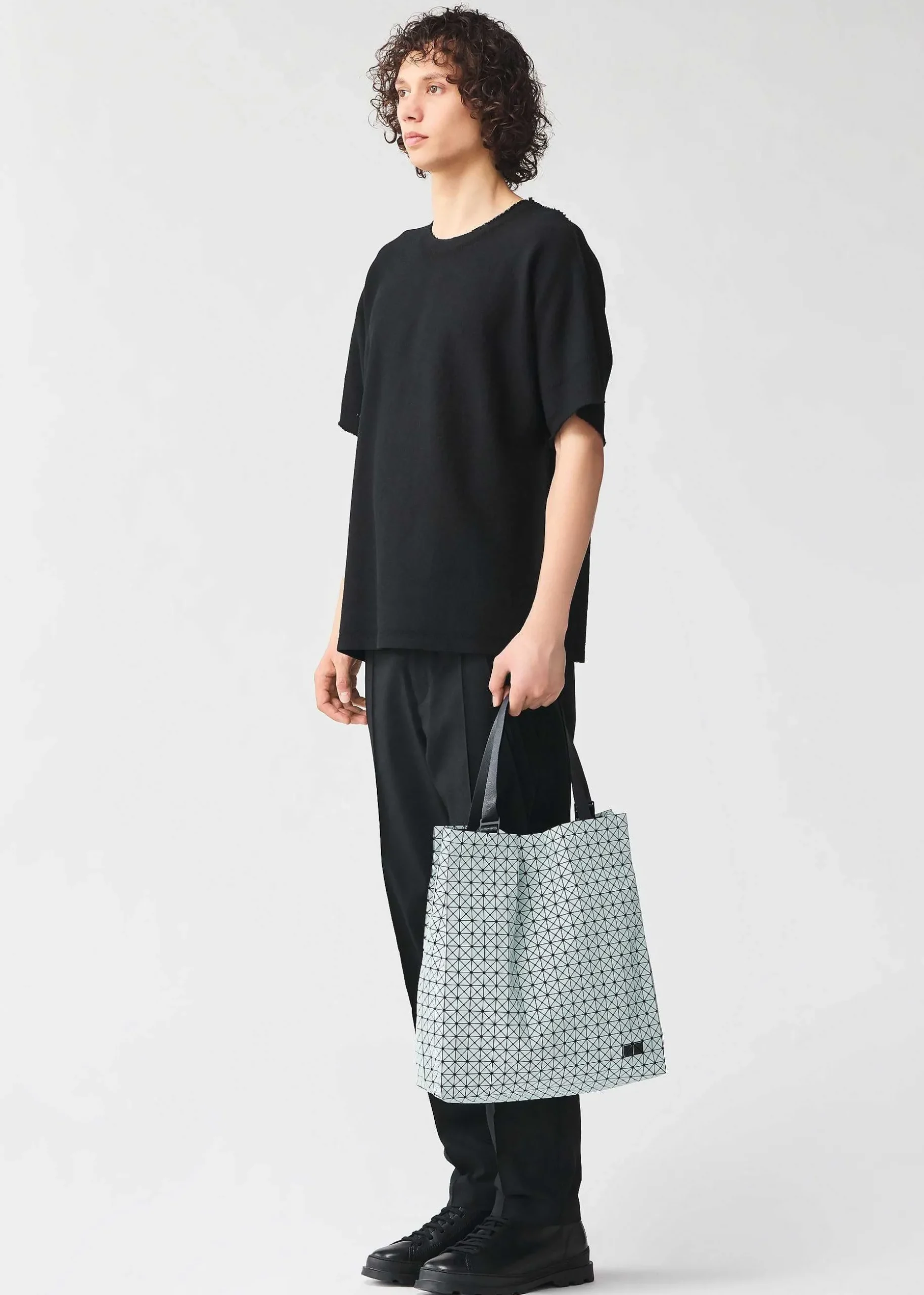 ISSEY MIYAKE Tote Bag|Cart S Light Gray