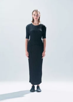 ISSEY MIYAKE Top|Diffused Pleats