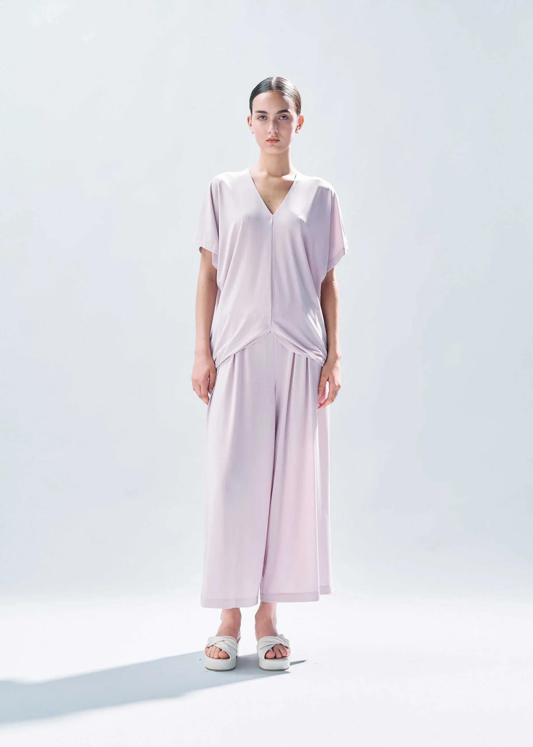 ISSEY MIYAKE Pants|Drape Jersey-46