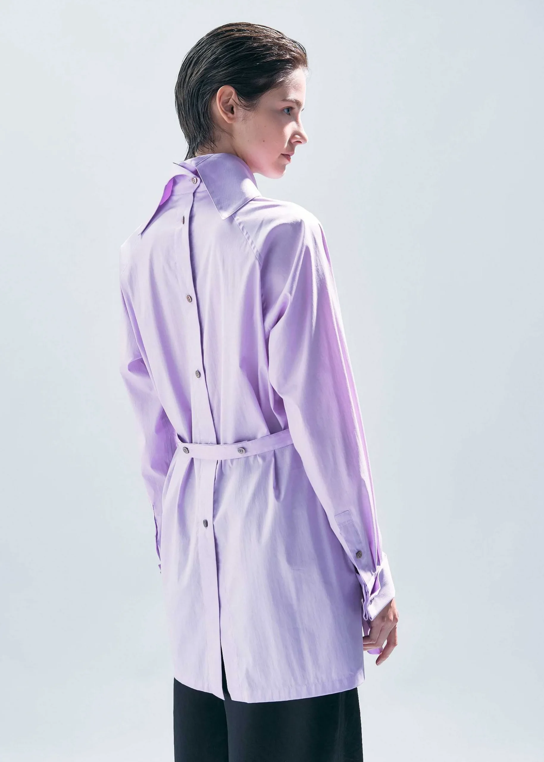 ISSEY MIYAKE Shirts|Fastened Shirt