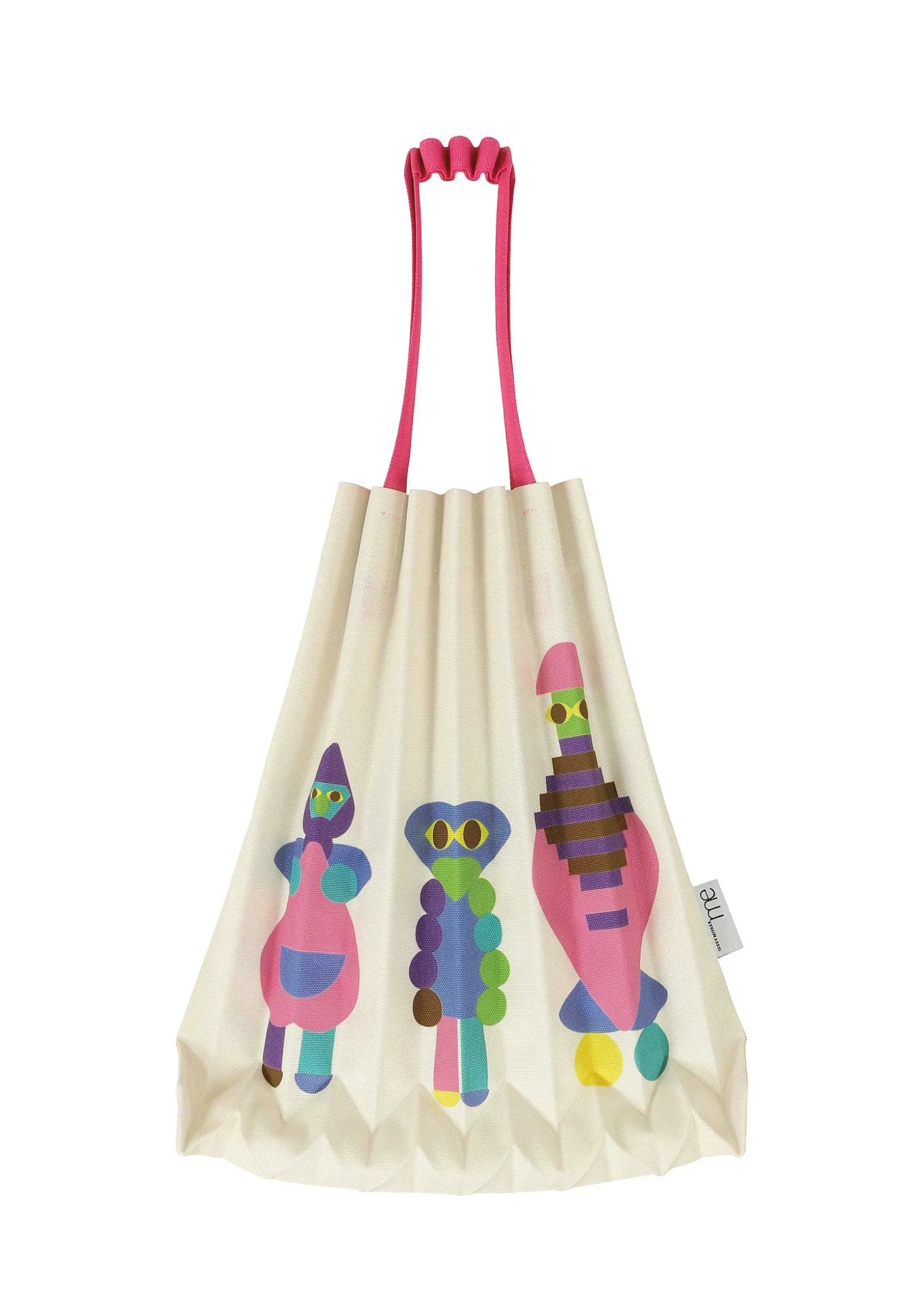 ISSEY MIYAKE Tote Bag|Figure Trunk Pleats Bag