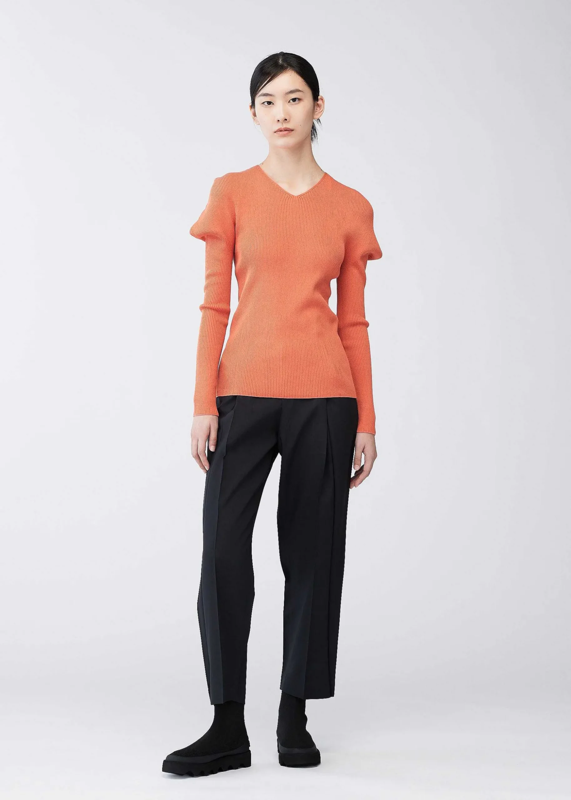 ISSEY MIYAKE Knitwear|Flat Rib Knit