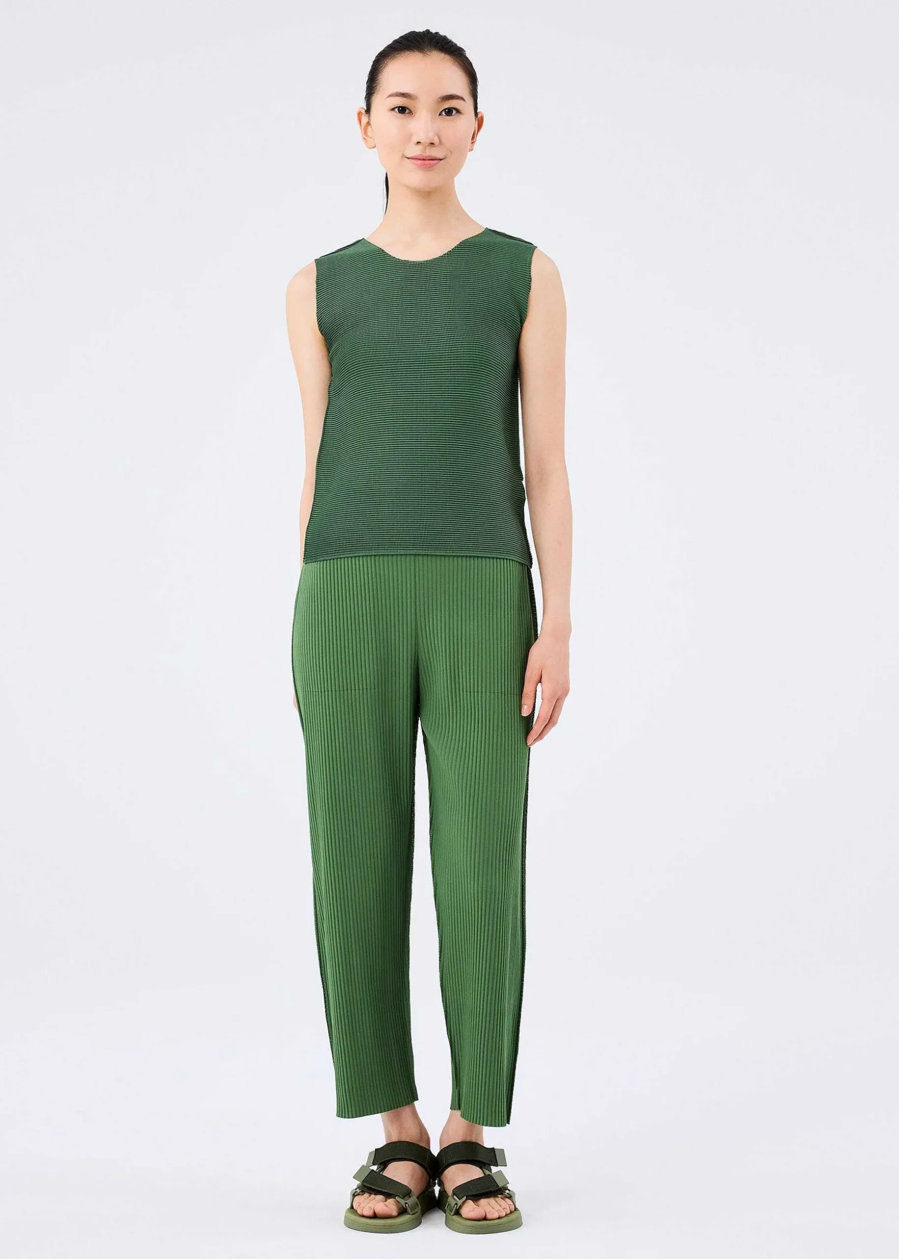 ISSEY MIYAKE Pants|Fringe Pleats