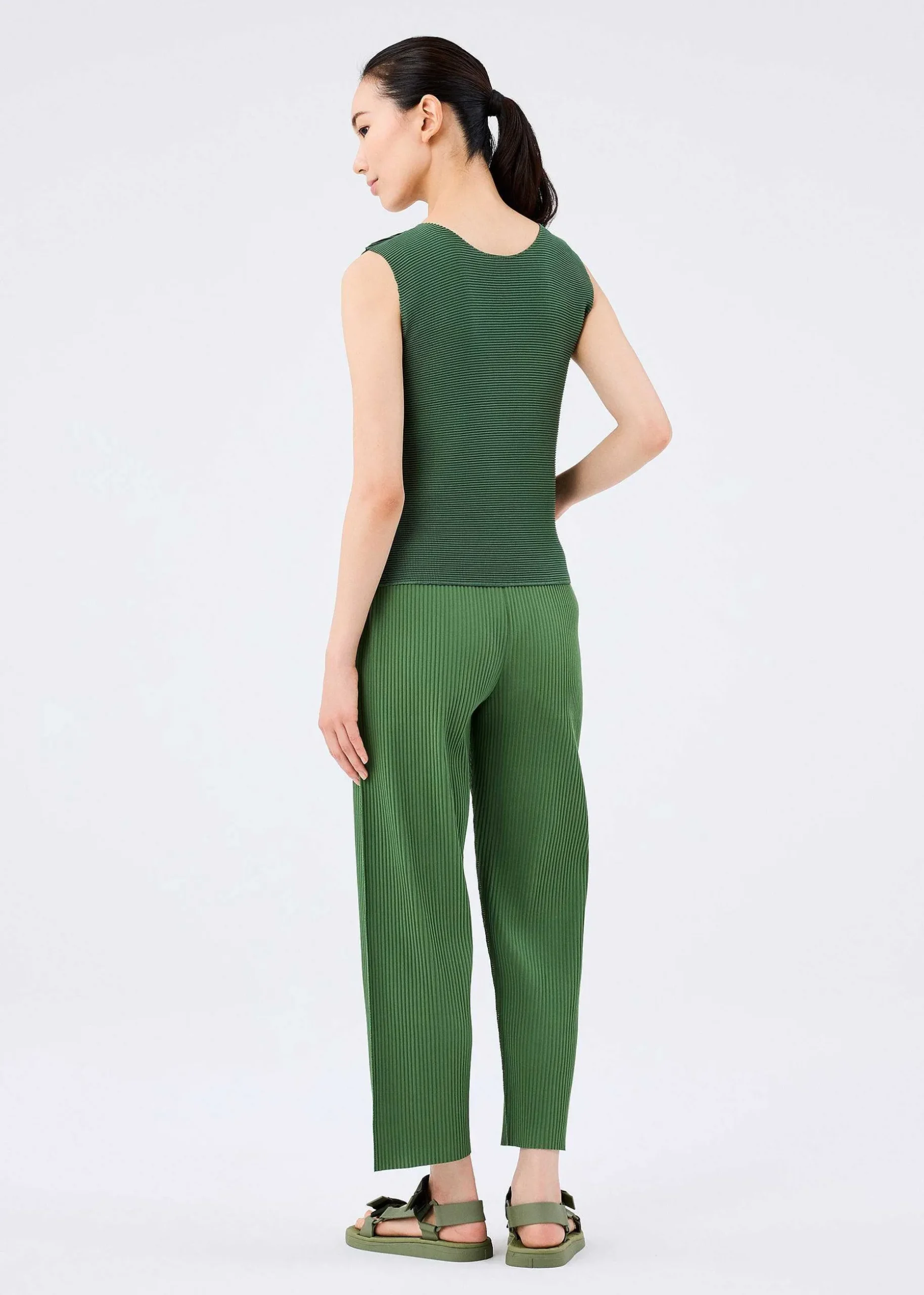 ISSEY MIYAKE Pants|Fringe Pleats