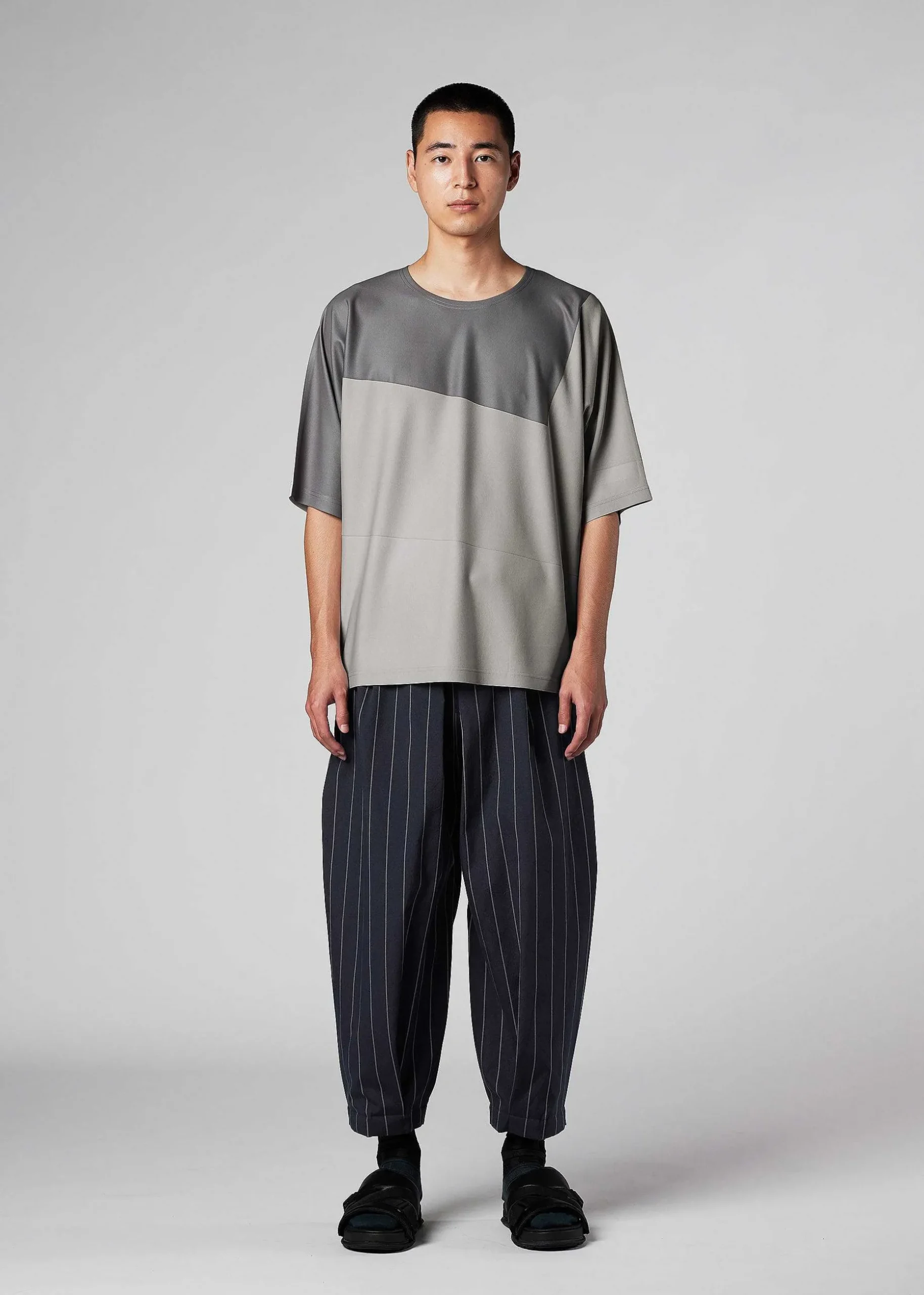 ISSEY MIYAKE Top|Geometry Jersey Stitch 2