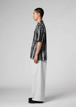 ISSEY MIYAKE Shirts|Hybrid Check Shirt