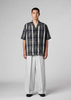 ISSEY MIYAKE Shirts|Hybrid Check Shirt