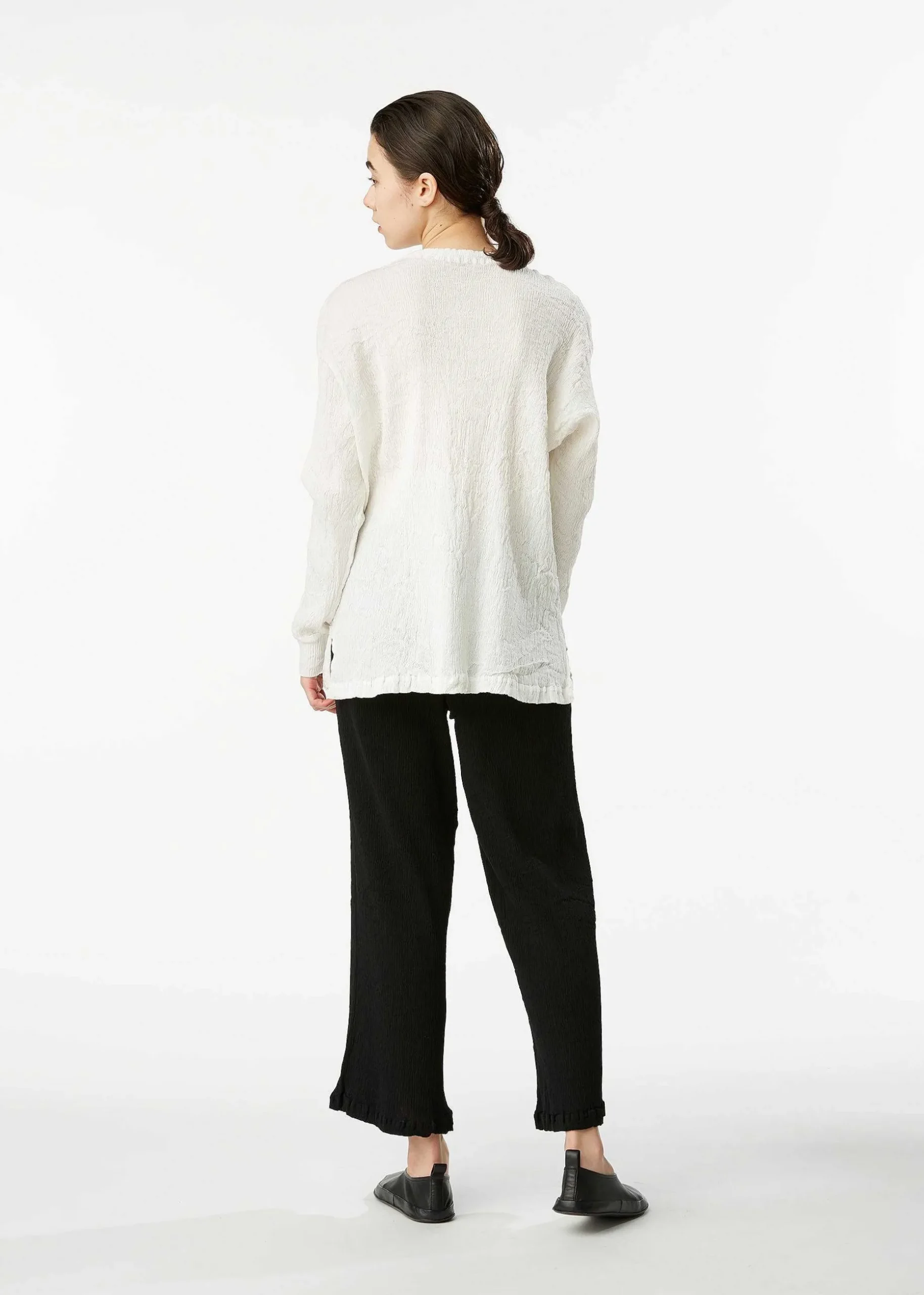 ISSEY MIYAKE Top|Kyo Chijimi Basic
