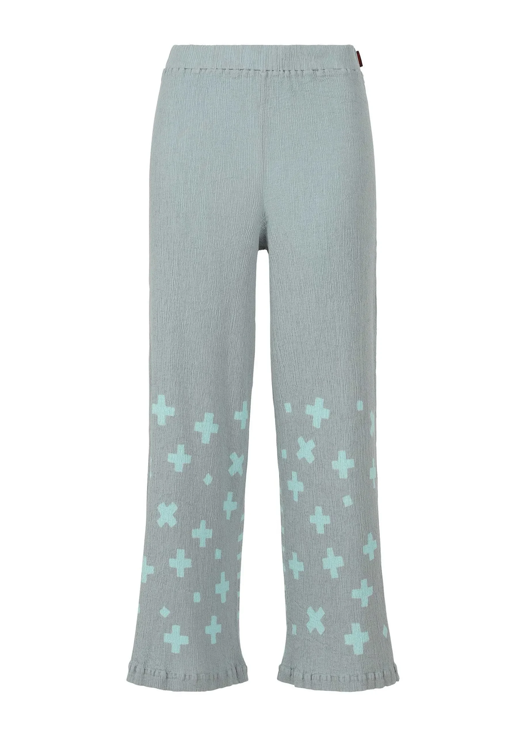 ISSEY MIYAKE Pants|Kyo Chijimi Cross Border
