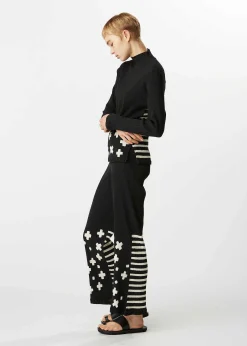 ISSEY MIYAKE Top|Kyo Chijimi Cross Border
