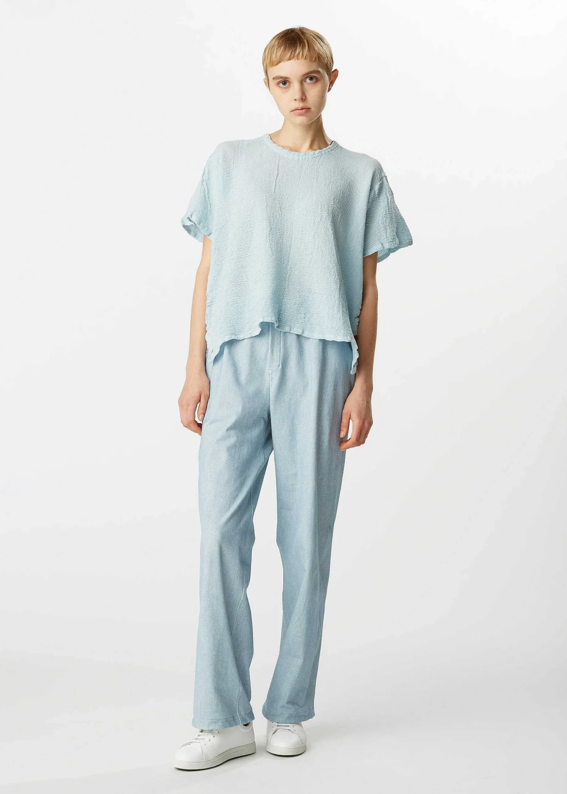 ISSEY MIYAKE Top|Kyo Chijimi 2Way
