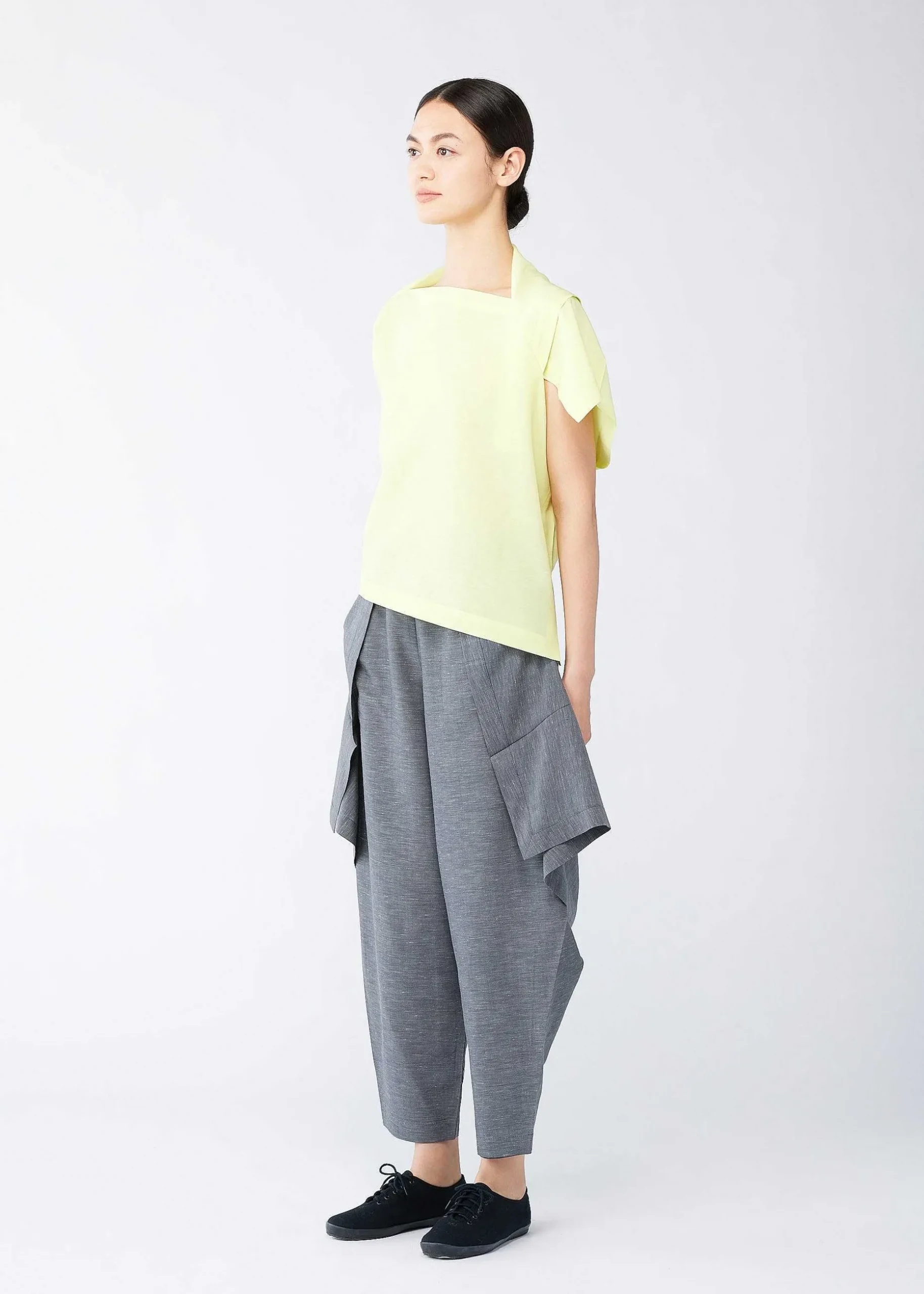 ISSEY MIYAKE Top|Light Trails Solid