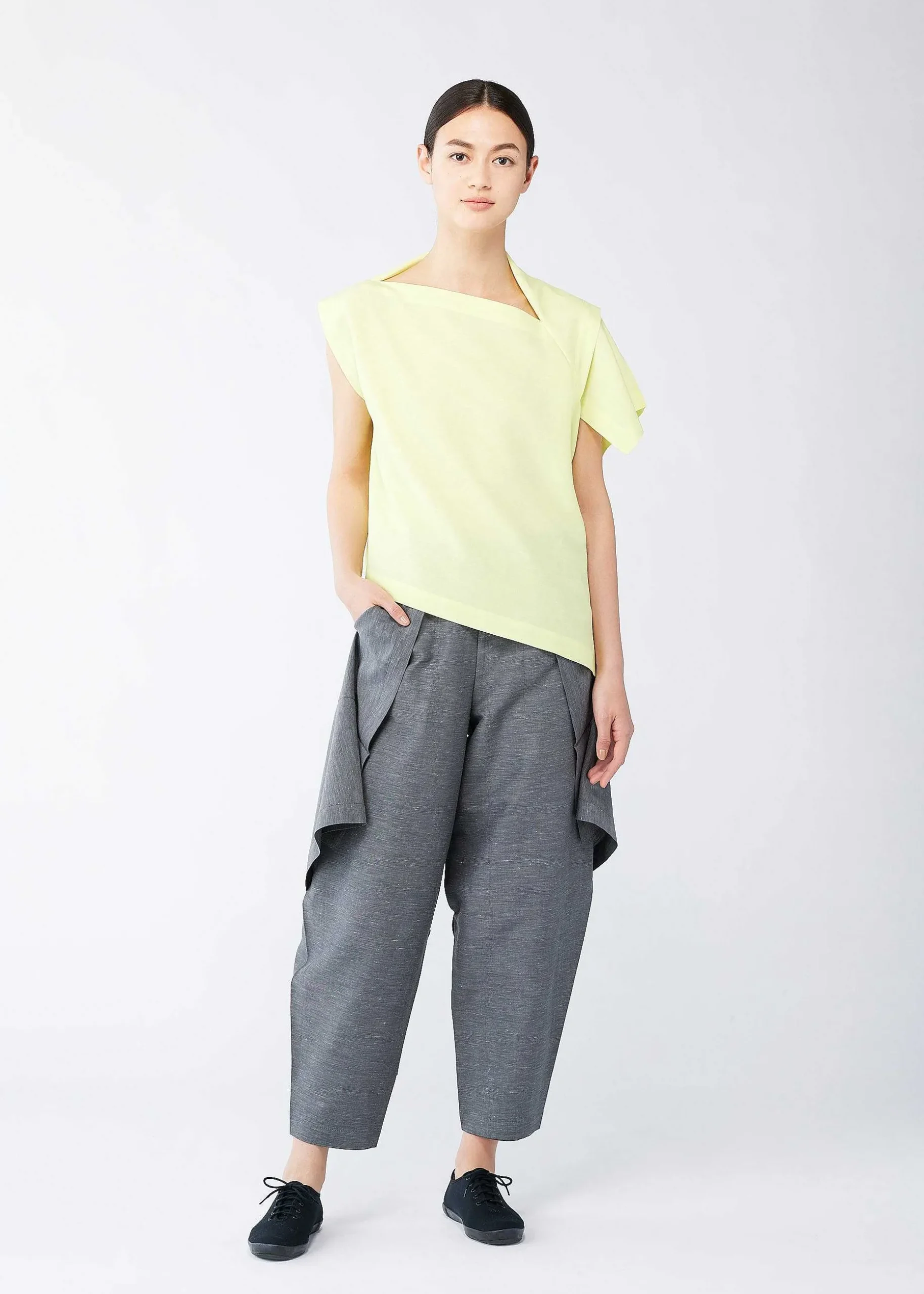 ISSEY MIYAKE Top|Light Trails Solid