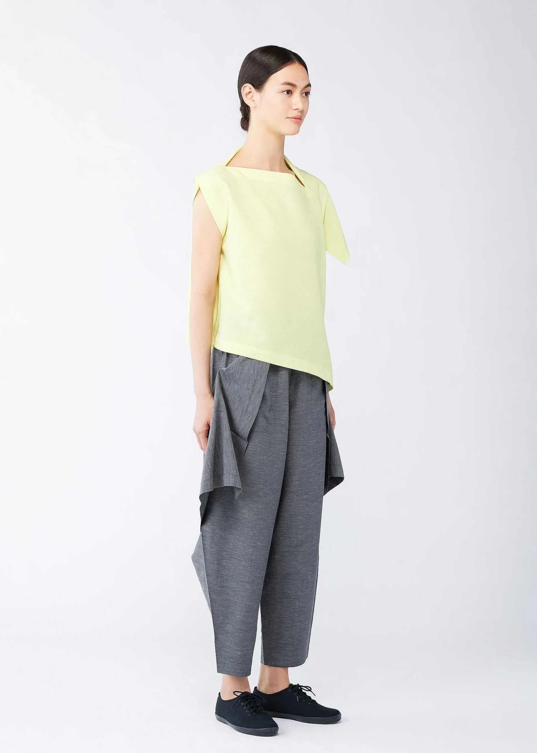 ISSEY MIYAKE Top|Light Trails Solid
