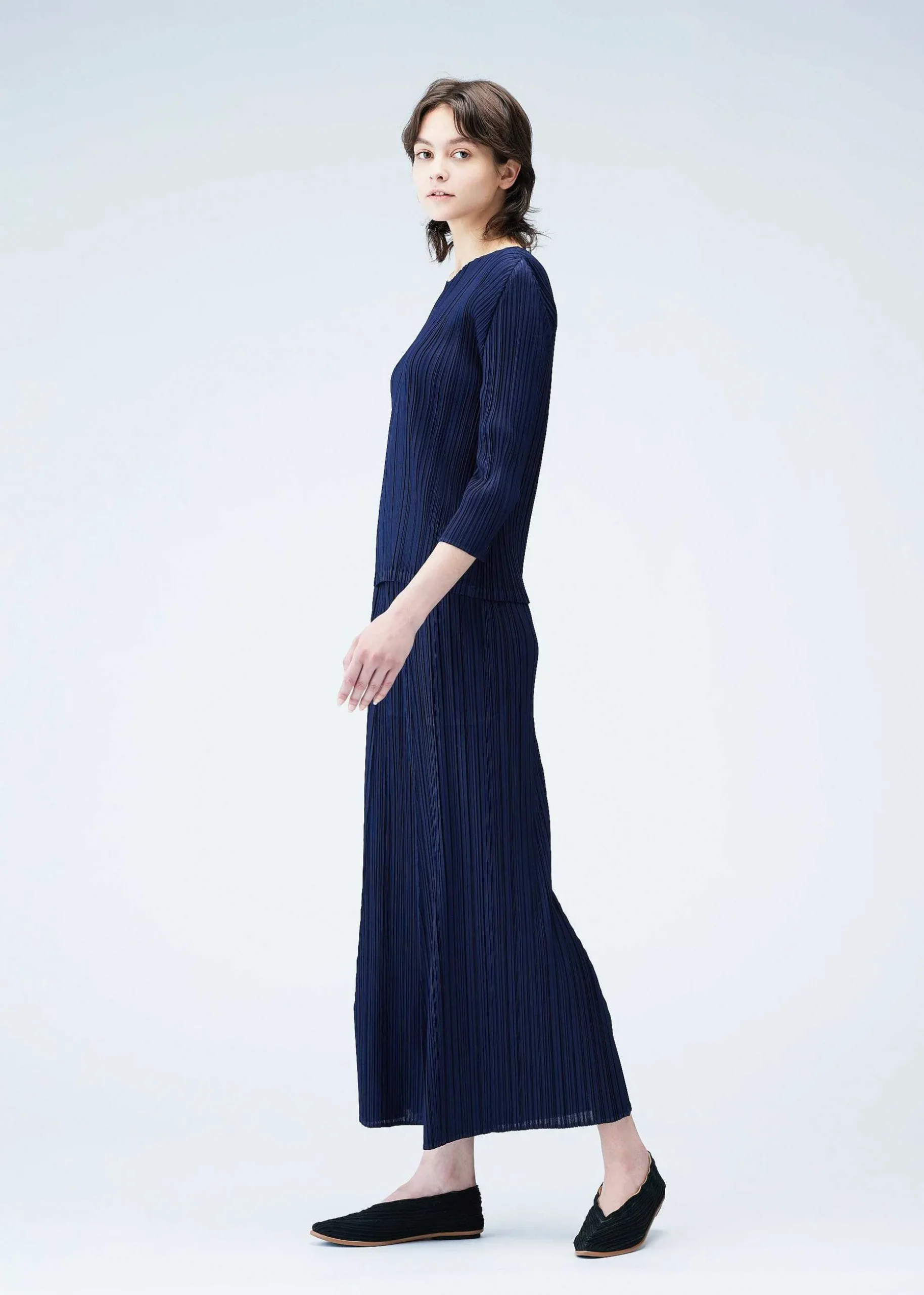 ISSEY MIYAKE Top|Mellow Pleats