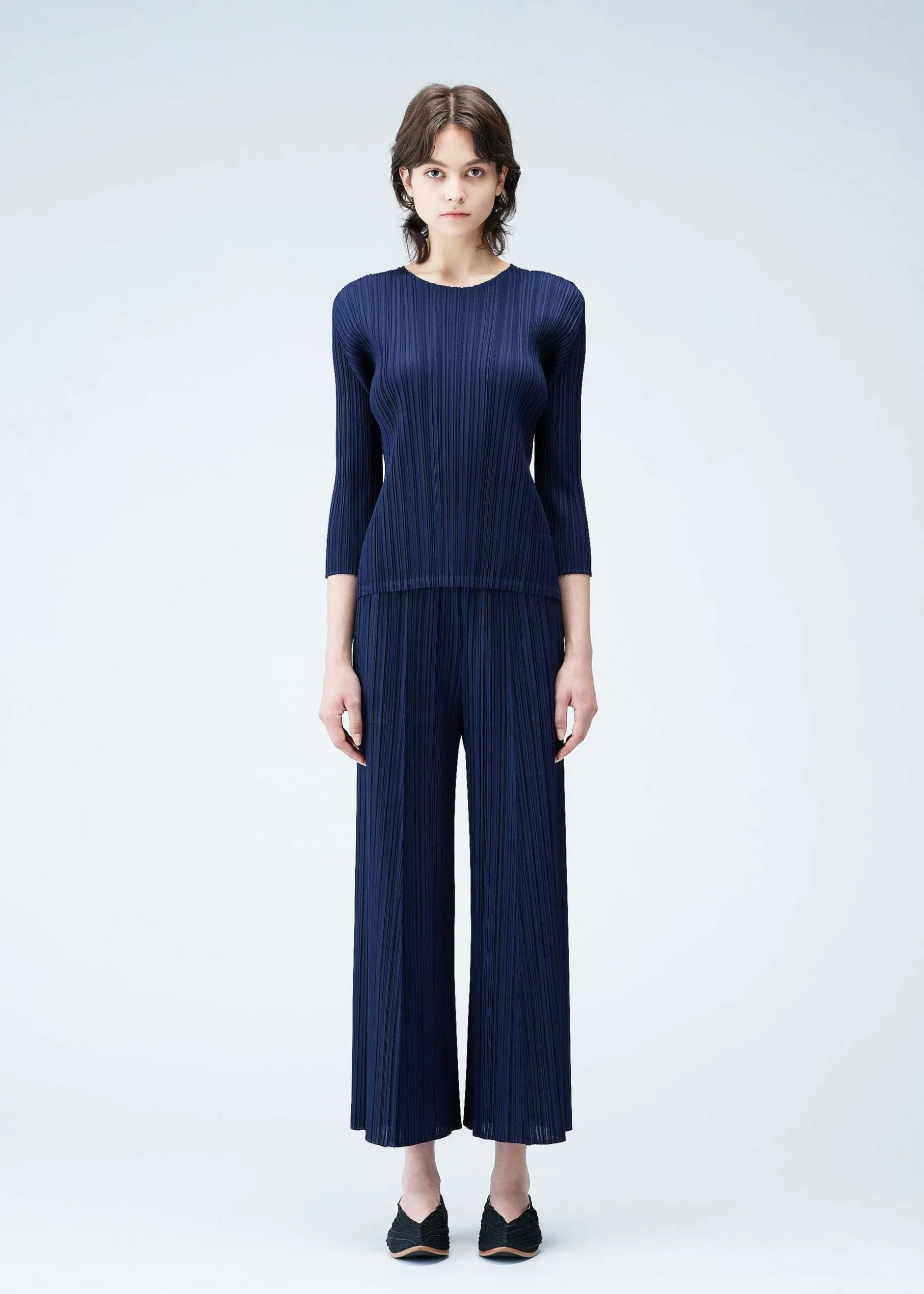 ISSEY MIYAKE Top|Mellow Pleats