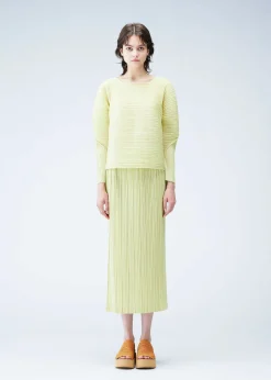 ISSEY MIYAKE Top|Ramie Pleats
