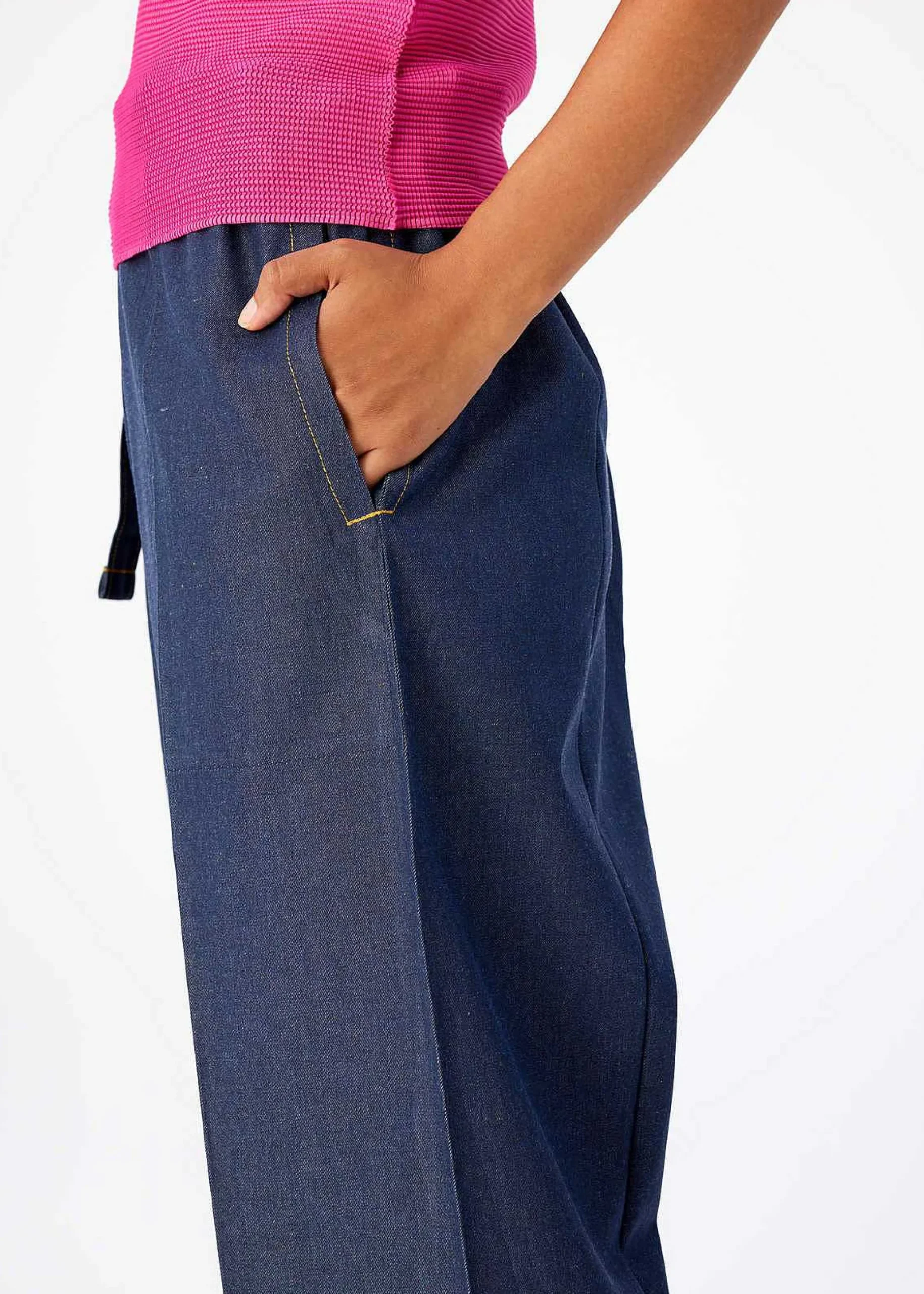 ISSEY MIYAKE Pants|Remetex Denim