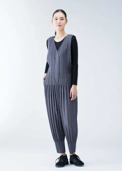 ISSEY MIYAKE Top|Rib Pleats Basics