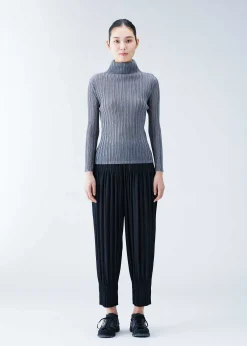 ISSEY MIYAKE Top|Rib Pleats Basics