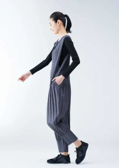 ISSEY MIYAKE Top|Rib Pleats Basics Light Gray