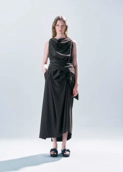 ISSEY MIYAKE Top|Rustic Silk