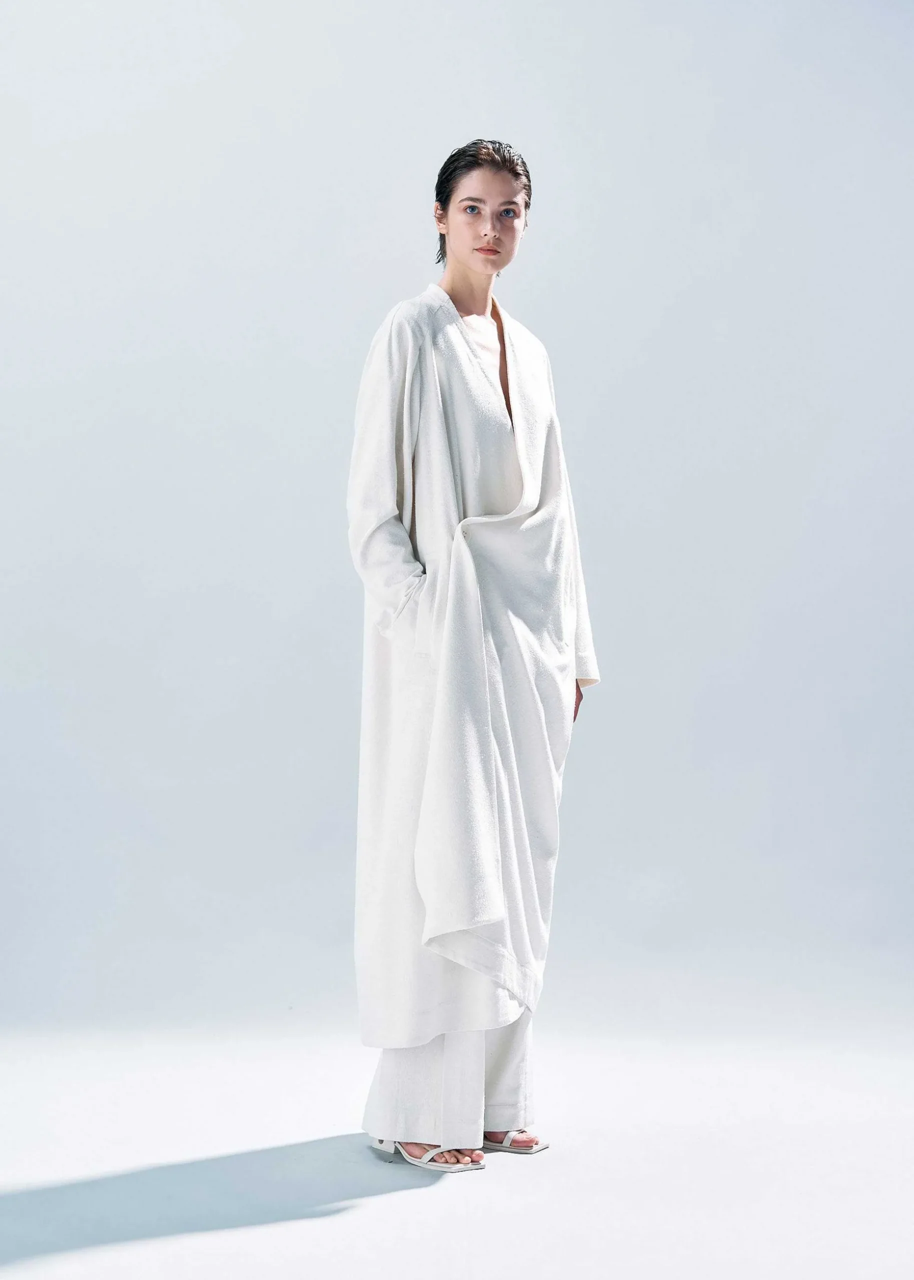 ISSEY MIYAKE Pants|Rustic Silk