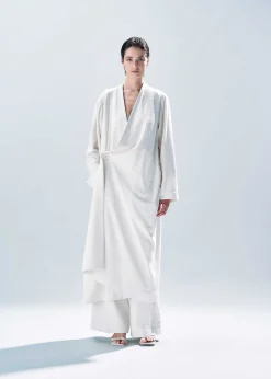 ISSEY MIYAKE Pants|Rustic Silk