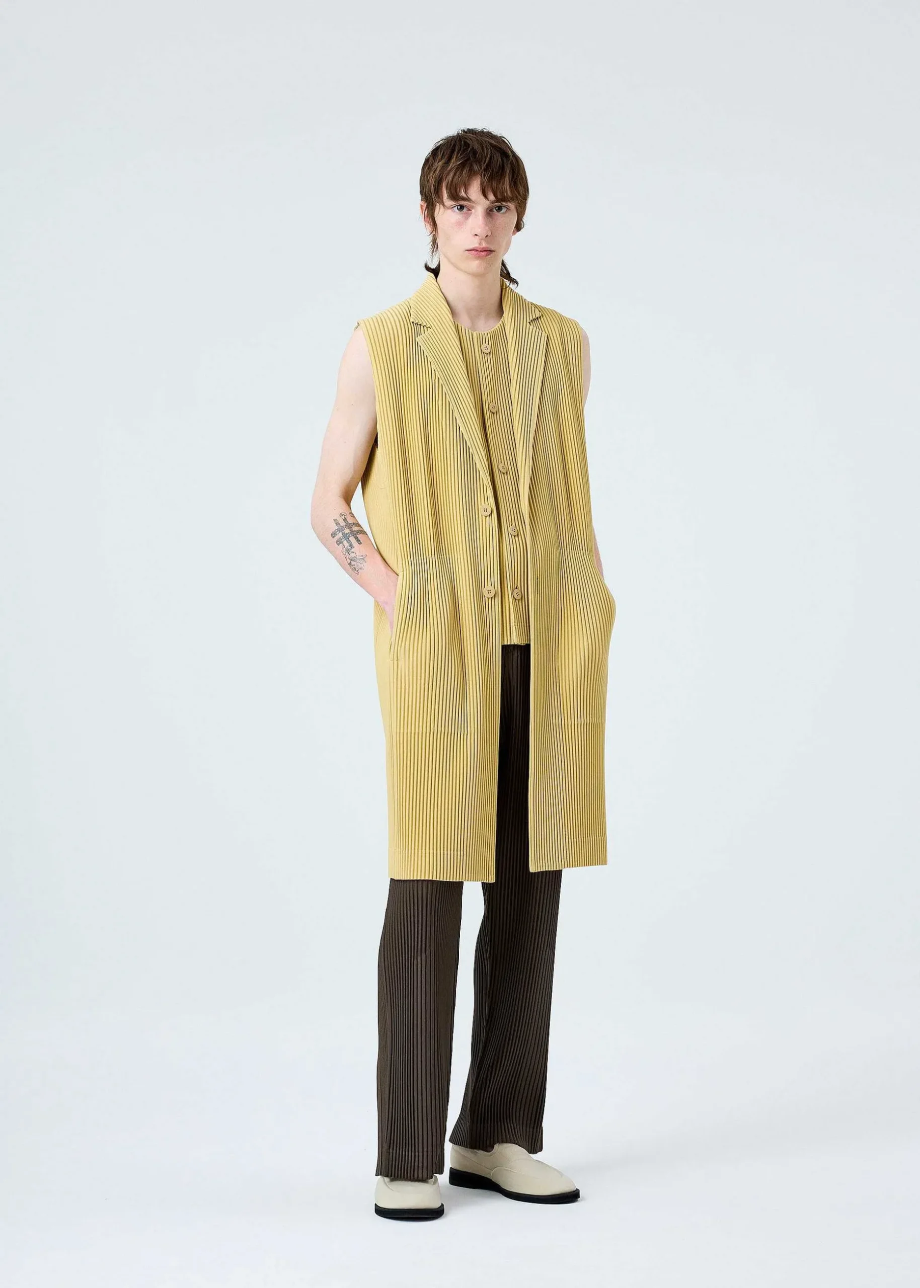 ISSEY MIYAKE Vest|Tailored Pleats 1