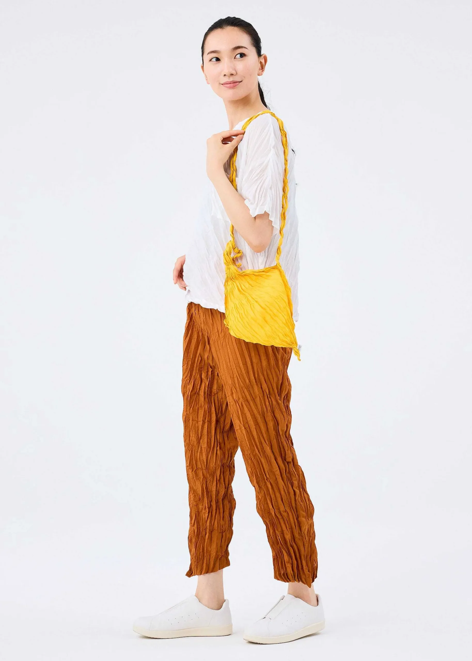 ISSEY MIYAKE Shoulder Bag|Whipped Pleats Bag