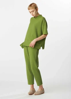 ISSEY MIYAKE Top|Wn Stretch Kanoko
