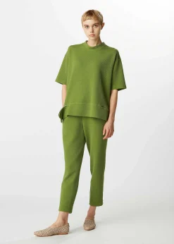 ISSEY MIYAKE Pants|Wn Stretch Kanoko